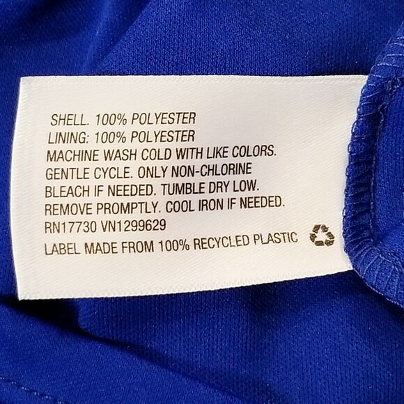 Xhilaration M Dress Maxi Blue Bird of Paradise Chiffon Boho Cottagecore Whimsy - Picture 8 of 10